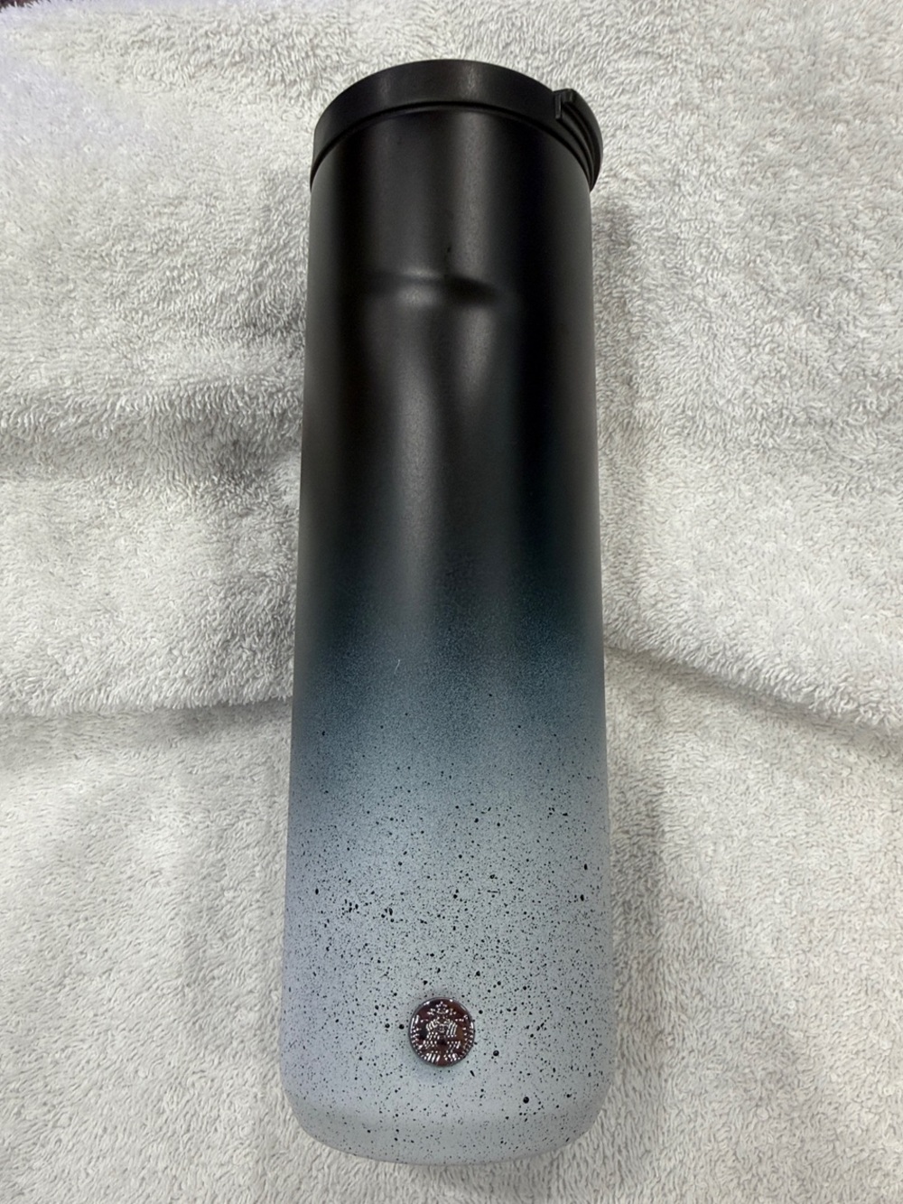 Starbucks 20oz Black, Blue to Gray Ombre Insulated Travel Tumbler